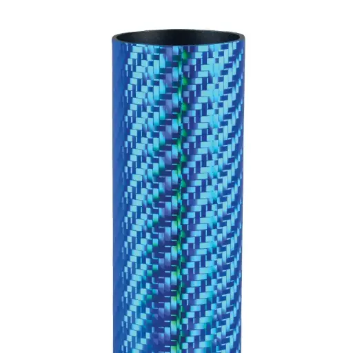 13805-B Carbon Fiber Column, Round, Blue - 45"