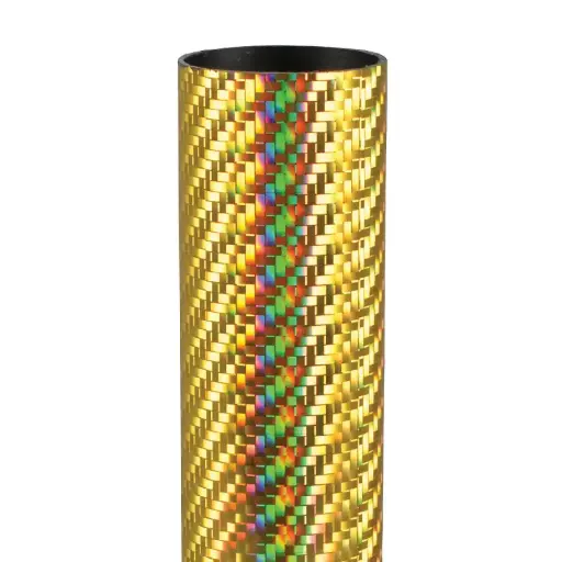 13805-G Carbon Fiber Column, Round, Gold - 45"