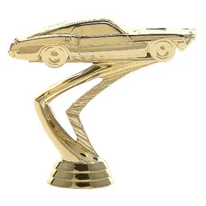 353-G Mustang Figure, Gold - 3 5/8"