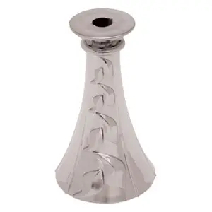 1255-S Laurel Stem, Silver- 3"