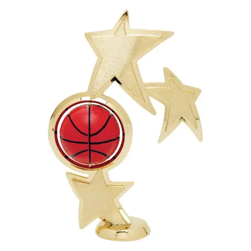 45505-G Basketball Spinner Fig, Gold - 7 3/4"