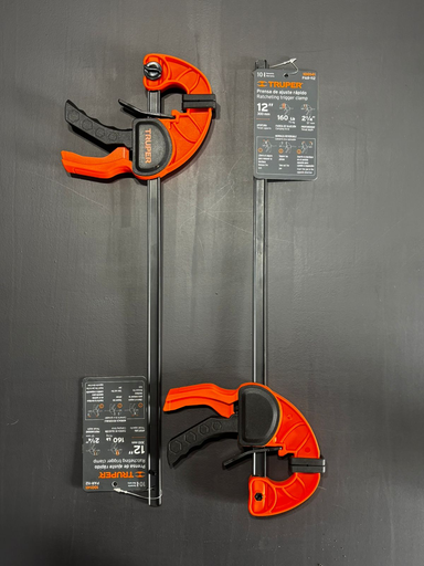 Prensa de Ajuste Rápido Truper 12", 2 Piezas