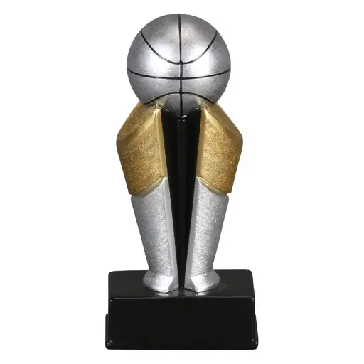 94105GS Plata Resin, Basketball - 6"